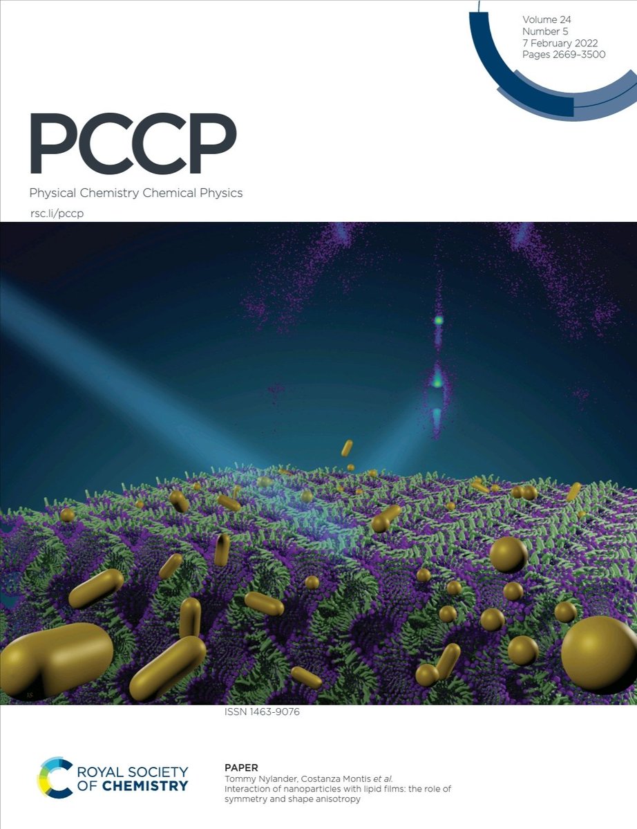 A new study by evFOUNDRY researchers from Lund, Florence and Bologna on the front cover of PCCP